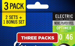 Elixir Strings 3 Packs