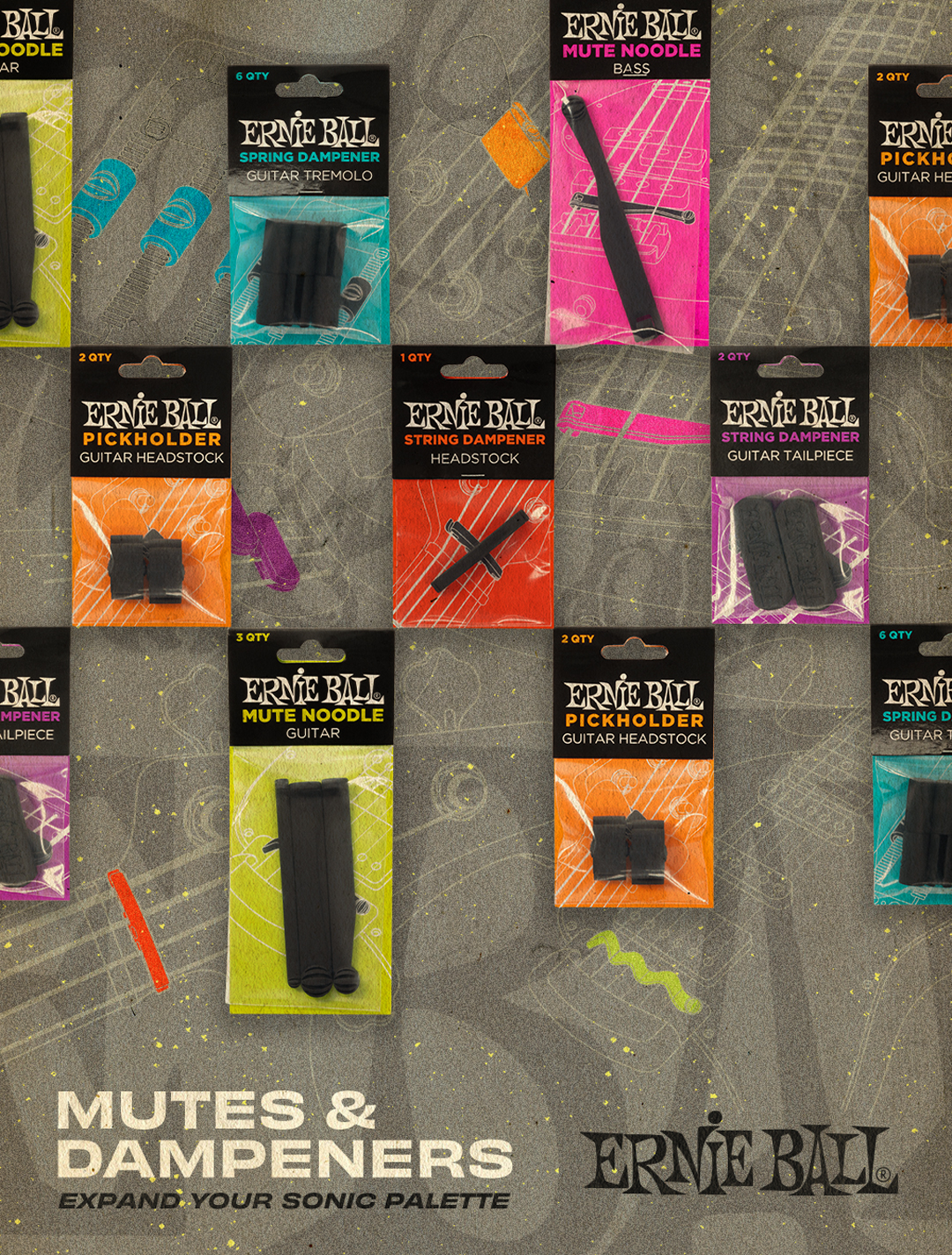 Mutes & Dampeners Poster